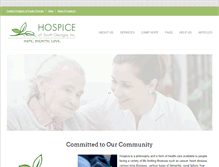 Tablet Screenshot of hospicesoga.org